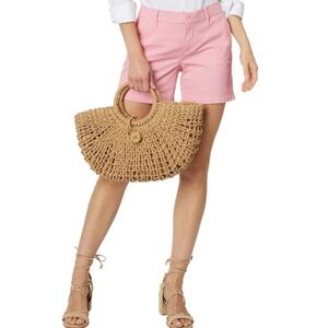 Tommy Hilfiger Bermuda Shorts. Pinstripe Light Red & White. Like New!